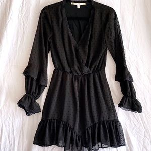 Chelsea and Violet Black Dot Dress